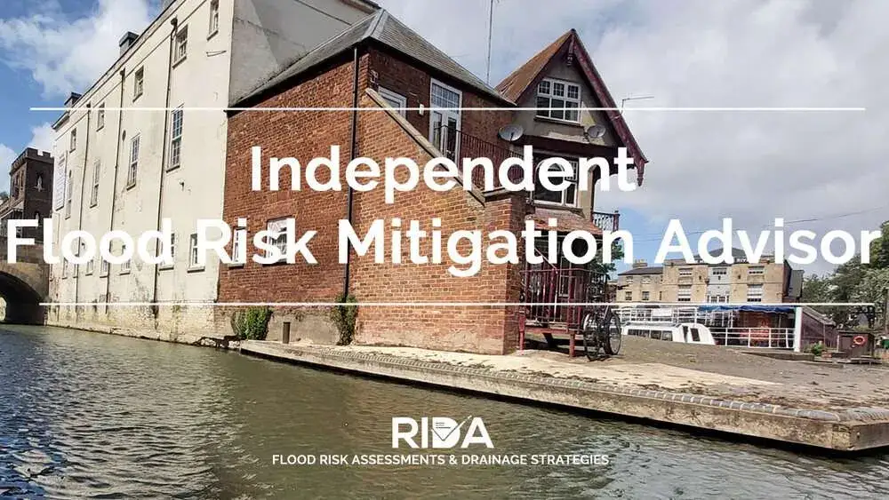 Independent flood risk mitigation advisor