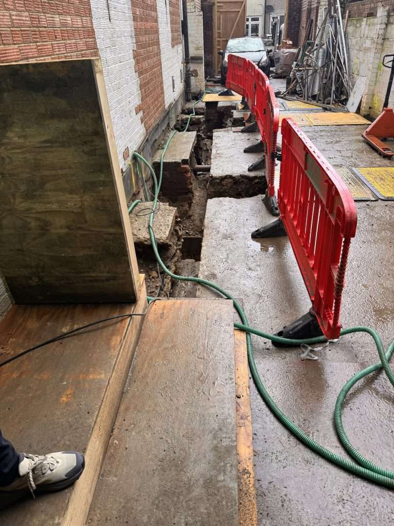 Basement flood risk assessment.