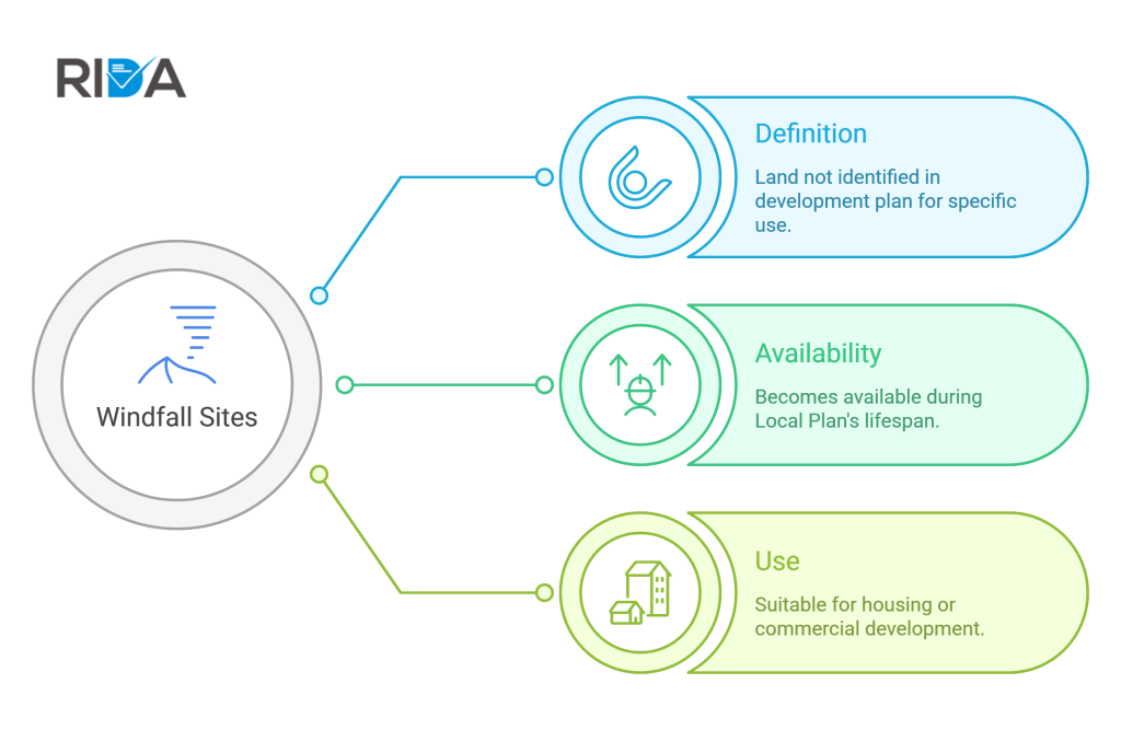 Windfall Sites diagram