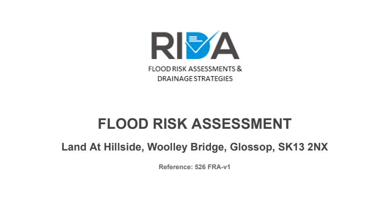 Flood risk report in Derby by RIDA Reports