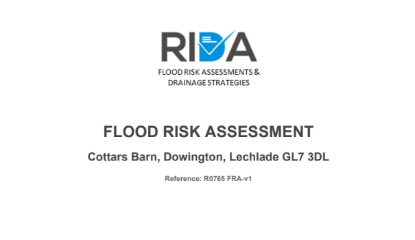 Flood risk report in West Berkshire by RIDA Reports