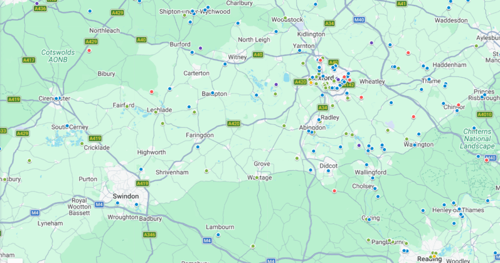 FRA Projects made my RIDA Reports across Vale of White Horse